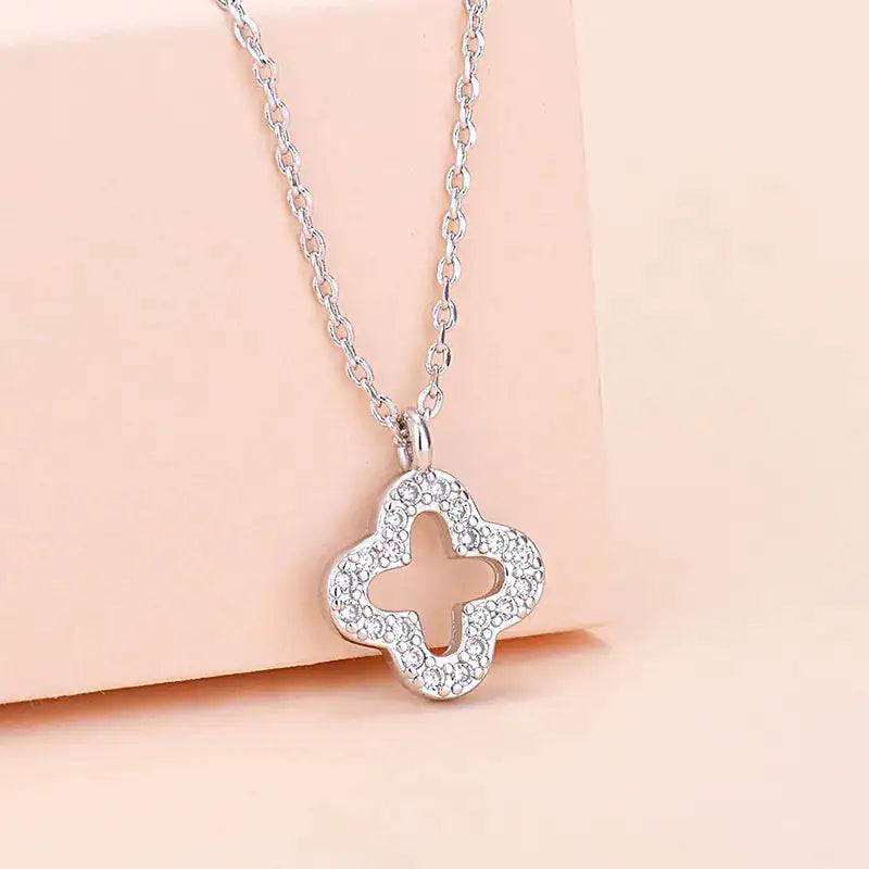 Lucky Four-Leaf Clover Necklace