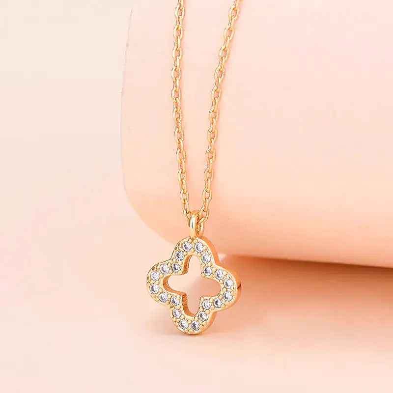 Lucky Four-Leaf Clover Necklace