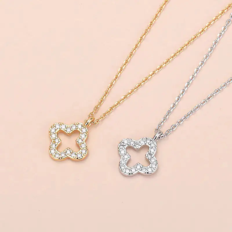 Lucky Four-Leaf Clover Necklace