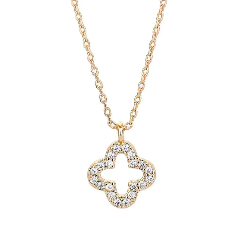 Lucky Four-Leaf Clover Necklace