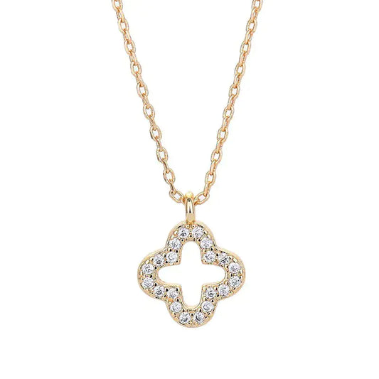 Lucky Four-Leaf Clover Necklace