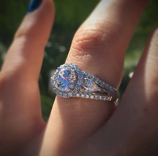 Celestia Radiance Halo Ring